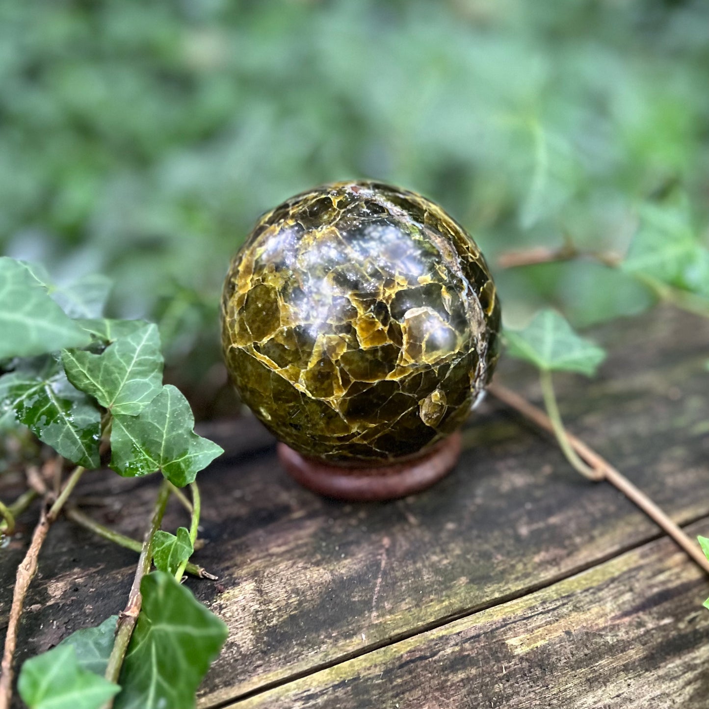 Sphère Opale verte - 650g