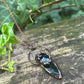Collier Énora - Obsidienne noire - cuivre