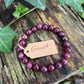 Bracelet Grenat