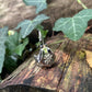 Chevalière crâne de corbeau vegvisir - acier inoxydable