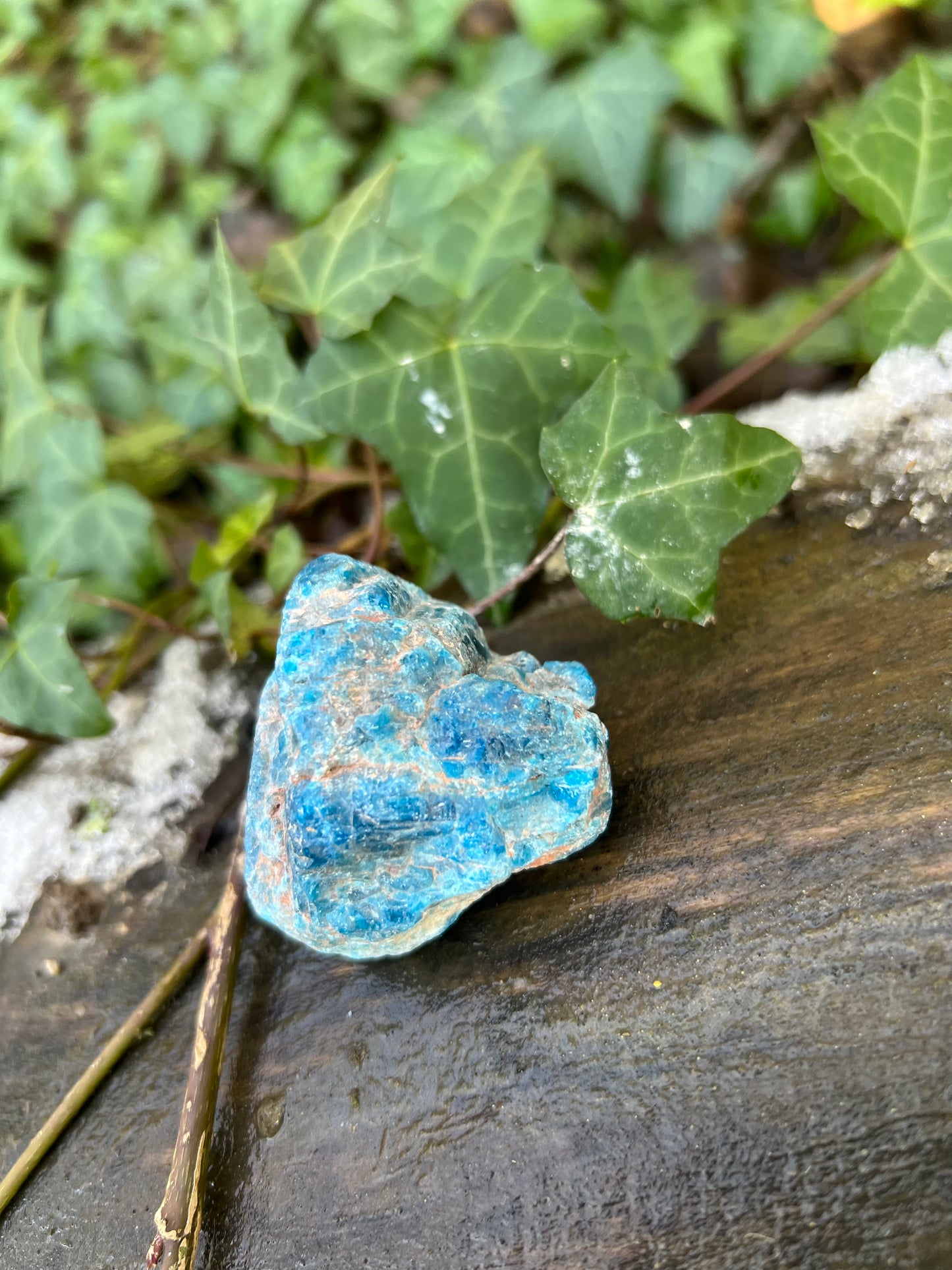 Pierre brute Apatite - 70 à 80g