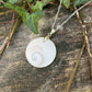 Collier Oeil de Sainte Lucie - Pendentif rond